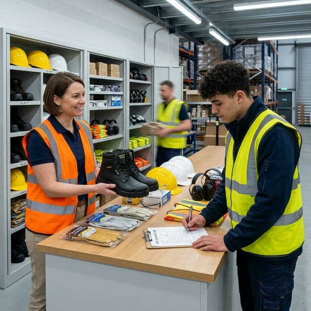 Vzorový evidenční list pro výdej OOPP