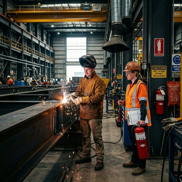 Vzorový příkaz ke svařování (povolení svařování)