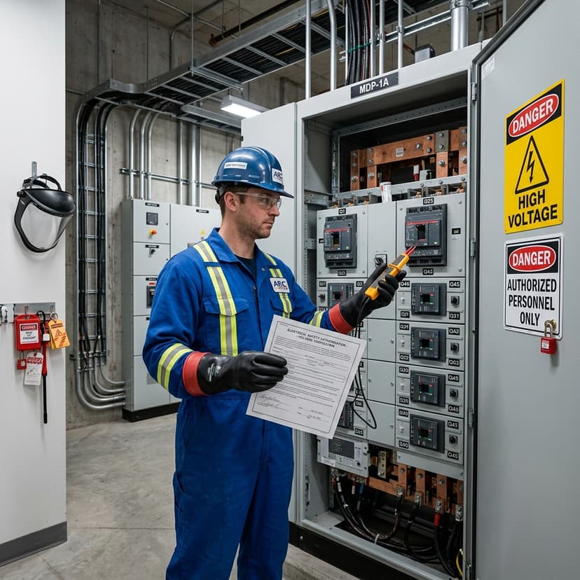 Vzor pověření odpovědné osoby za elektrická zařízení